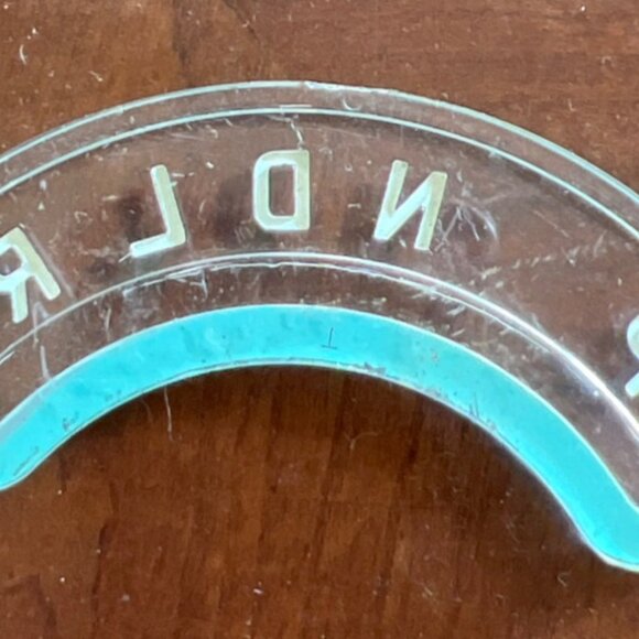 CHEVY 1956 1955 transmission indicator face plate Original Powerglide - Picture 2 of 3